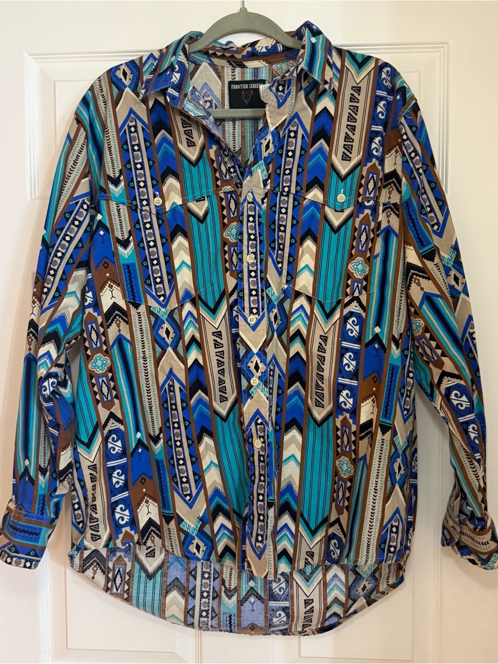 Vintage Western Frontier Aztec Shirt